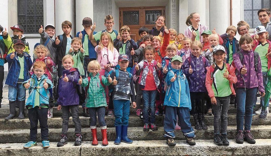 Jugi Eichberg: Rätselspass am Detektiv-Trail in Altstätten. 