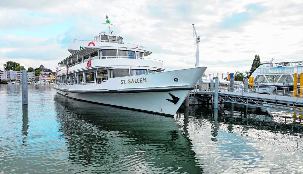 Beim Unfall mit dem Schiff MS St. Gallen kam es zu einem Sachschaden. 