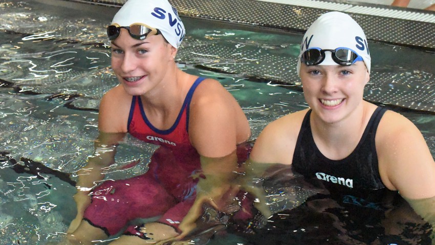 Janine Schelling (links) und Riana Waldburger. Janine Schelling (links) und Riana Waldburger.