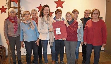 Strickrunde unterstützt Projekt Mutperlen