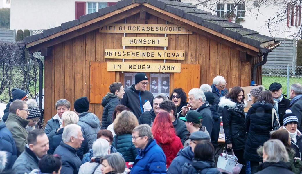 In Widnau kann man «‘s nöi Johr hola».