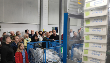 Am Ende fand die Zeitung aufs Papier: Besuch in der Druckerei