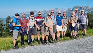 Die Männerriege des Turnvereins wanderte nach Palfries