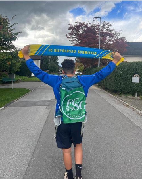Von Diepoldsau nach Winterthur: Schüler läuft 89 Kilometer für den FC St. Gallen