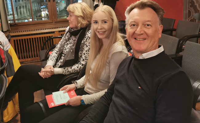 Neujahrsbegrüssung der SP Rheintal vor grosser Kulisse