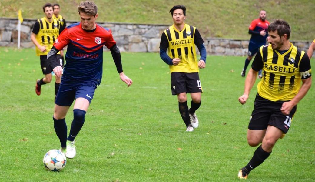 Flamur Bojaxhi vom FC Rheineck hat in diesem Frühling schon fünf Tore erzielt.