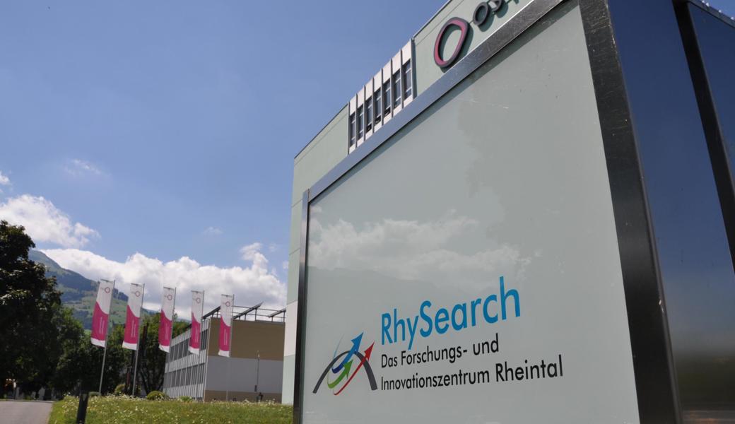 Will national bedeutend werden: das in Buchs angesiedelte Zentrum RhySearch.