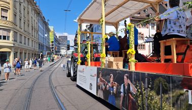Altstätten27 präsentierte sich am Festumzug