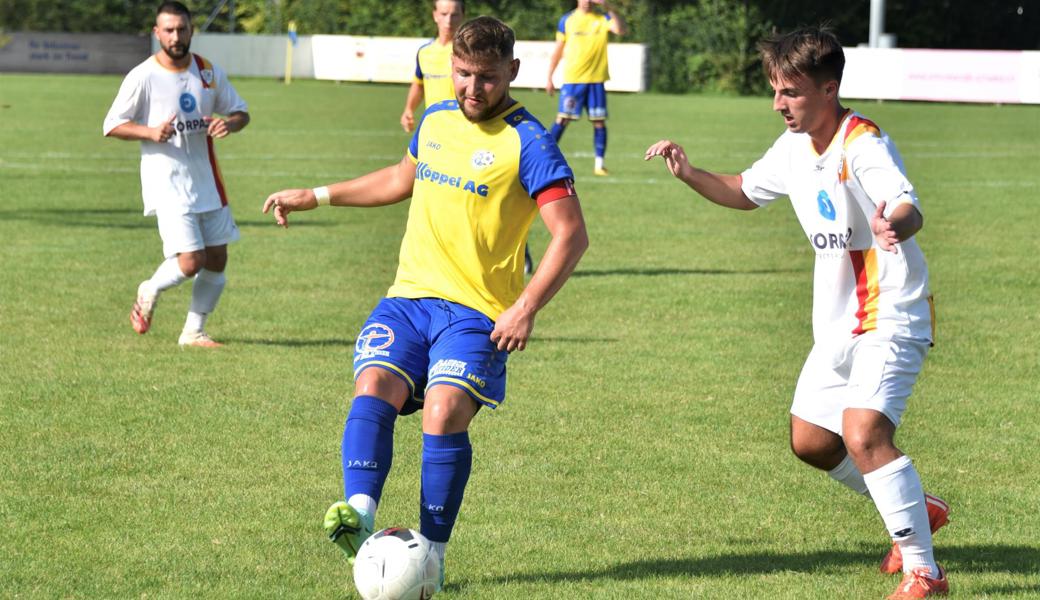 Au-Berneck-Captain Mario Zivic in einem Cupspiel im August.