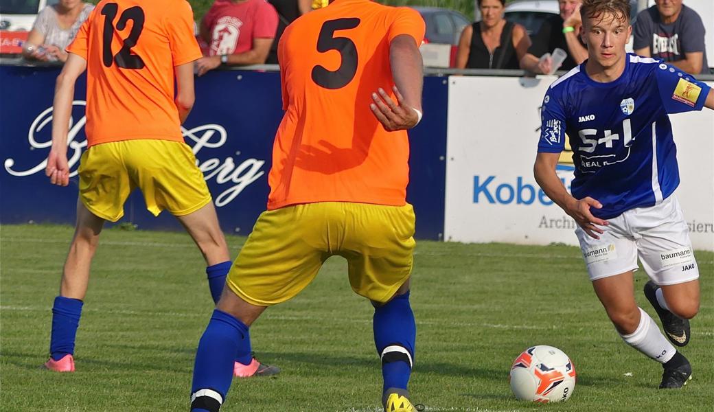 Widnaus bester Torschütze: Daniele Varano (am Ball).