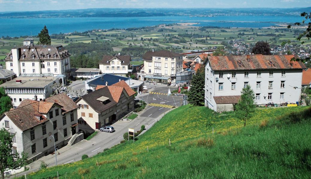 Die Gemeinde Walzenhausen muss ihr Baugebiet um 4,4 Hektaren reduzieren. Diese Parzelle im Gebiet Nord soll aber teilweise eingezont werden. 