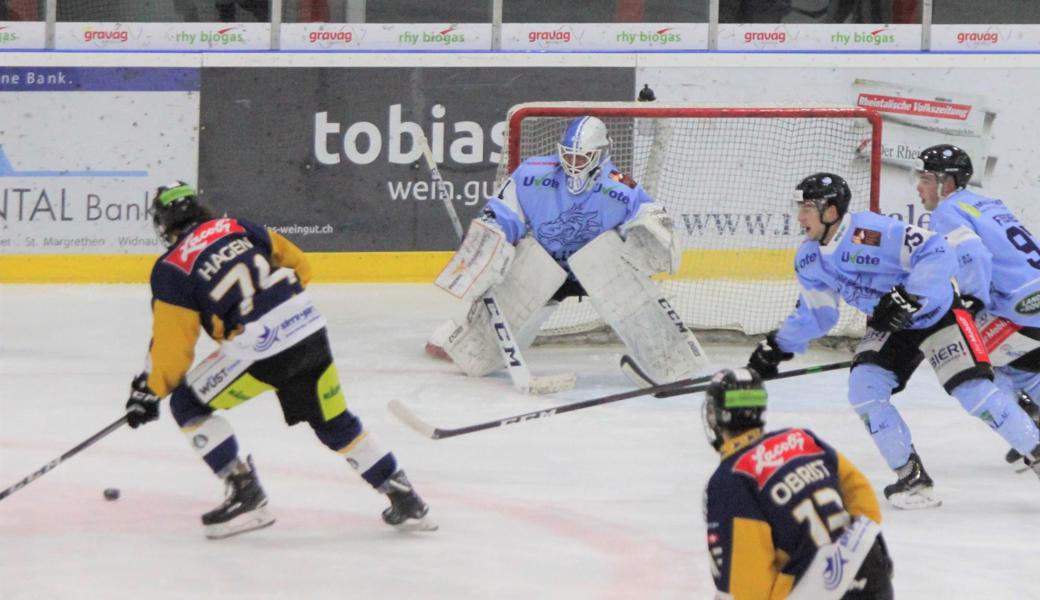 Mathias Hagen kehrte beim SC Rheintal zurück und erzielte das 2:2.