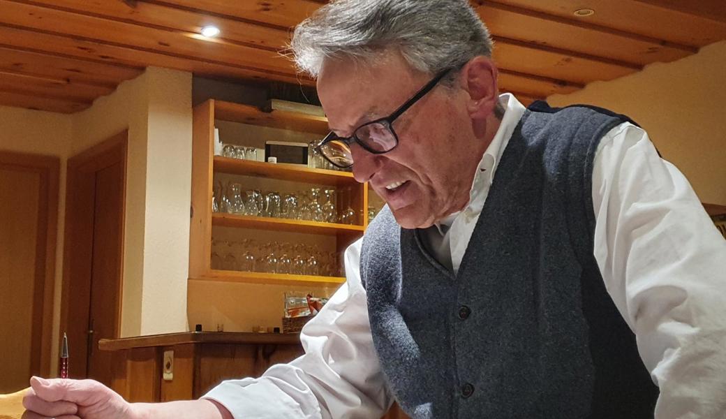 Präsident Livio Crameri.