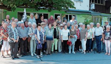 Senioren machten Ausflug auf  den St. Margrethenberg