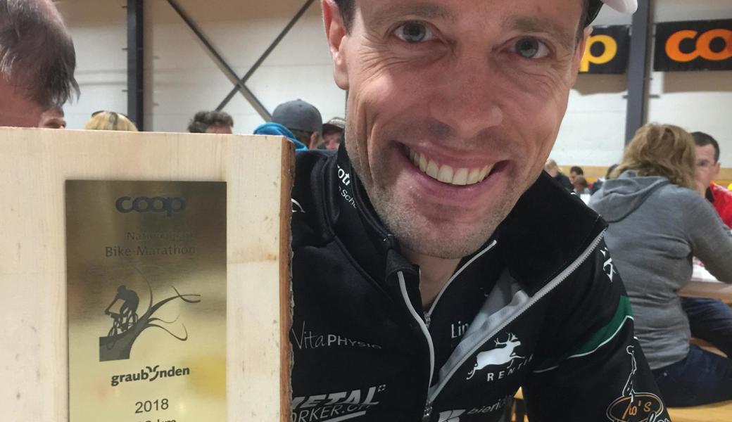 Kurz nach der Tortour gewann Marcel Fürer den Engadiner Nationalpark-Marathon in seiner Kategorie. 