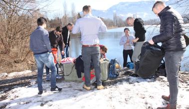 Schwimmen ist auch im Winter möglich