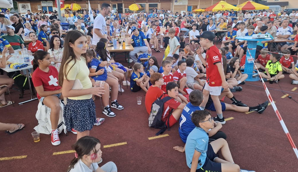 Heimspiel für Bosnien und Herzegowina beim Public Viewing in St. Margrethen