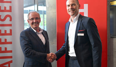 Wechsel im VR-Präsidium: Martin Grüninger (rechts) tritt die Nachfolge von Erwin Ziegler an.
