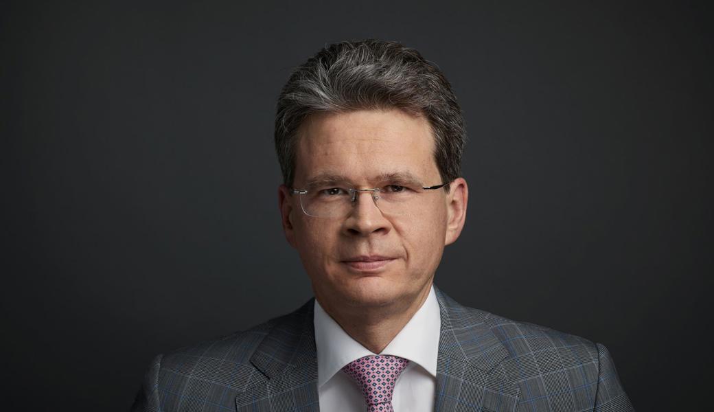 Zeno Staub, CEO der Privatbank Vontobel.