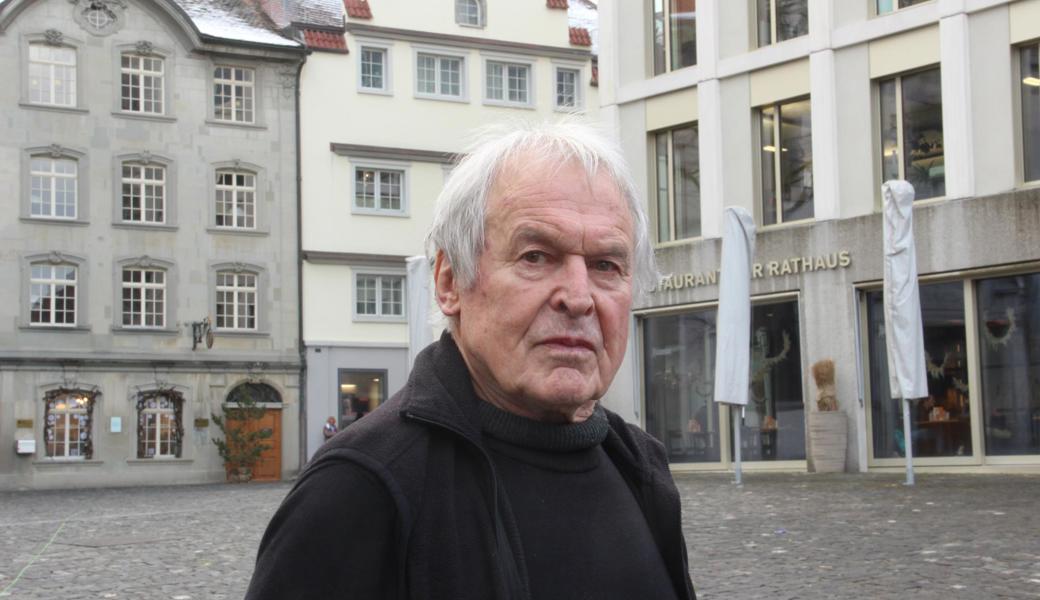 Hubert Bischoff: «Das Altstätter Rathaus ist in jeder Beziehung überzeugend in die Umgebung eingepasst.» 