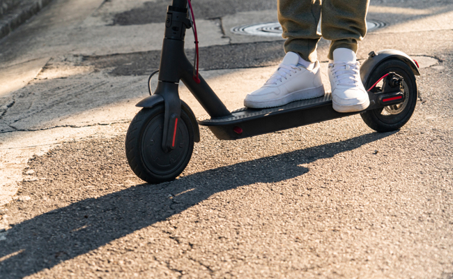 Starker Anstieg von Unfällen mit E-Trottinetts