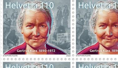 Die Post würdigt Flüchtlingsmutter Gertrud Kurz-Hohl mit einer Sonderbriefmarke