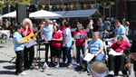 Singen für das «Wir-Gefühl» am Bleichi-Markt des Rhyboot