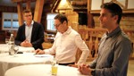 Podiumsdiskussion in der Höhle des Löwen: Grünen-Präsident Bosshard stellt sich SVP-Nationalrat Egger