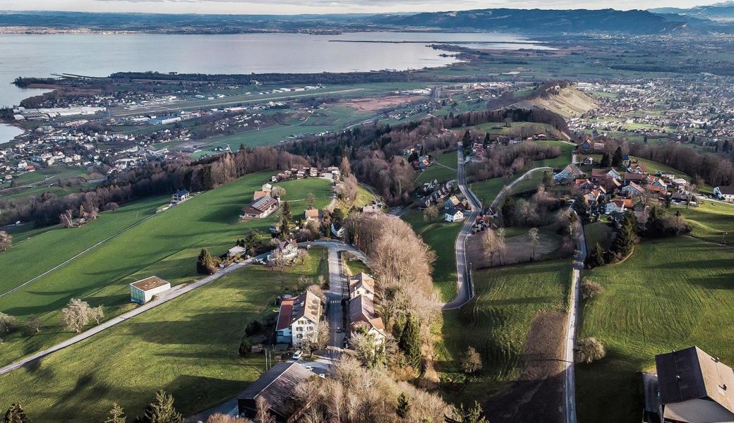 Wienacht und der herrliche Blick auf den Bodensee. 