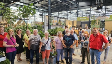 Die SVP Diepoldsau besichtigt das Gartencenter Bucher