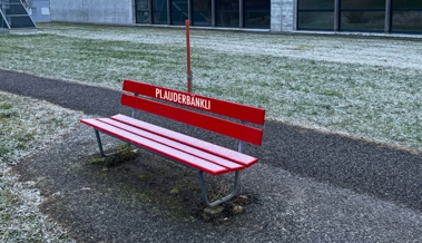 Auf dem Bänkli ist's zu kalt: Im Winter wird in der «Reburg» geplaudert