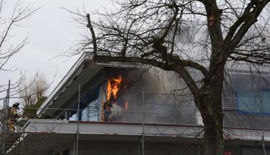 Fassadenbrand entdeckt