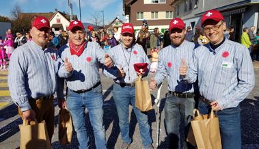 Die SVP Rheintal an den Fasnachtsumzügen