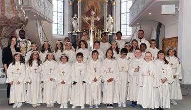 21 Kinder feierten Erstkommunion mit dem Motto: «Brot des Lebens»
