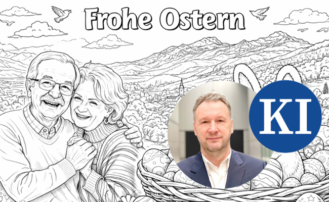 Wenn die Oma mit KI zum Ausmalbild wird