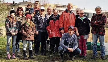 Arbeitstag in der Natur verbracht