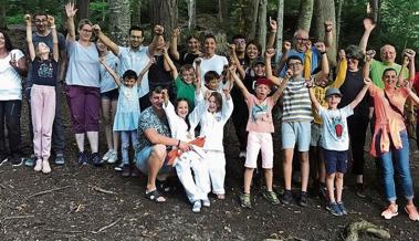 Grillabend der Karateschule im Waldpark