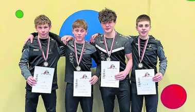 Dreimal Gold und einmal Bronze für den RC Oberriet-Grabs im Kanton Fribourg