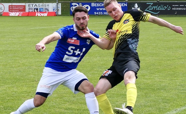 Null Tore, ein Punkt und zwei Platzverweise in Widnau