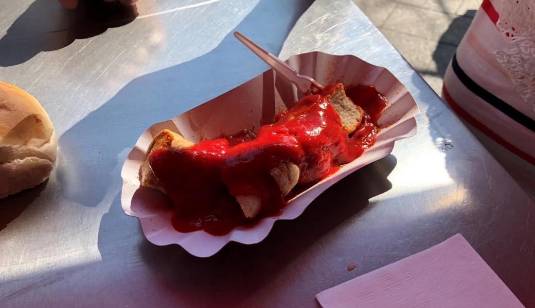 Currywurst muss sein.