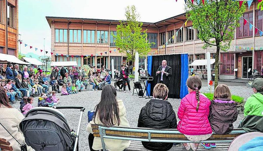 Der «Bleichi-Markt» schuf Begegnungsmöglichkeiten. 