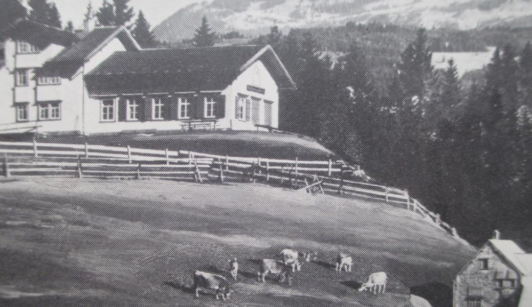 So präsentierte sich das Gasthaus Oberer Gäbris in früheren Tagen.