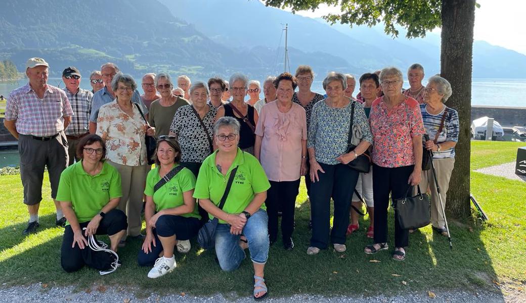 Gruppenbild Reisegruppe am Walensee Gruppenbild Reisegruppe am Walensee