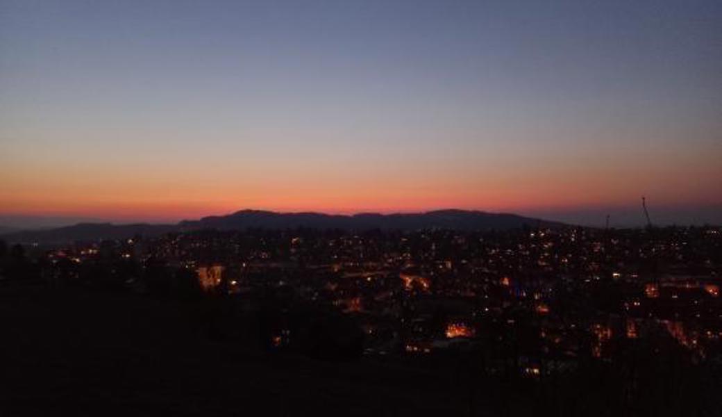 Aussicht von Drei Weieren in St.Gallen