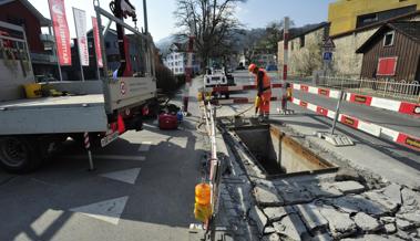 Bauarbeiten in der Ringgasse dauern länger als geplant