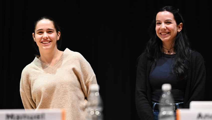 Sie sind neu im Vorstand: Stefanie Schegg (links) und Bianca Eugster.