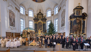 Das Krippenspiel als Generationenprojekt aufgeführt