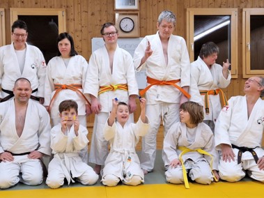 Erfolgreiche Gürtelprüfungen für Rheintaler Adaptive Judokas