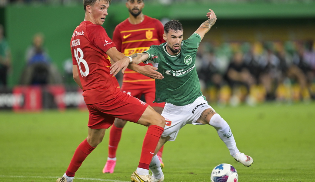 2:3 - St. Gallen scheitert an Nordsjaelland