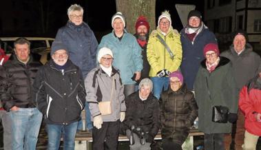 Die Feldschützen auf   Wanderschaft